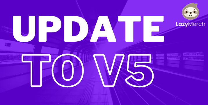 Our new Update V5 is here